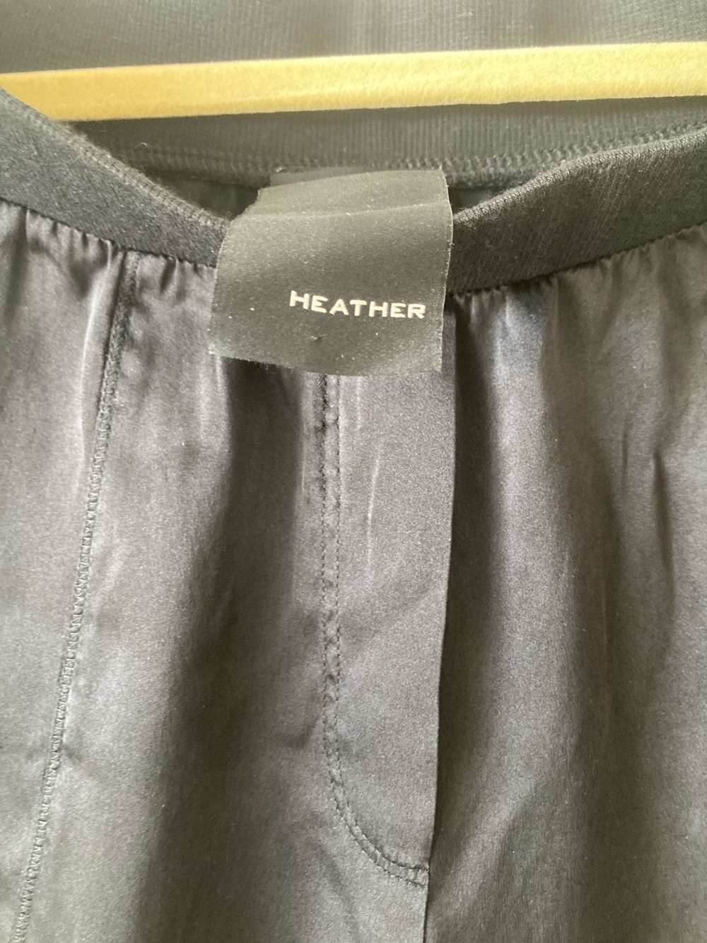 Heath Ceramics Black Jogger Pants - Picture 2 of 5